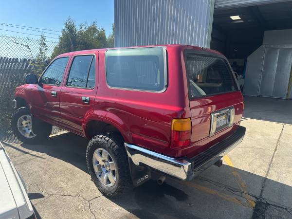 1990 Toyota 4Runner $8500/MAKE OFFER for sale by owner