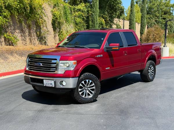 2014 Ford F-150 Lariat SuperCrew candy red for sale by owner