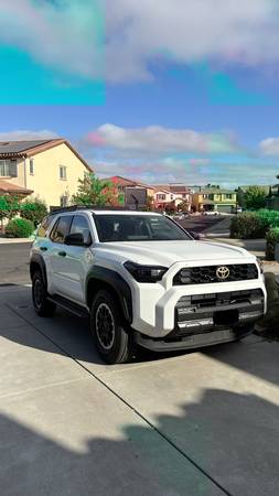 2026 TRD OFF-RD 4 RUNNER PREMIUM SPORT 4WD for sale by owner