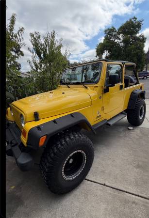 2006 jeep wrangler unlimited((N,Stockton) for sale by owner