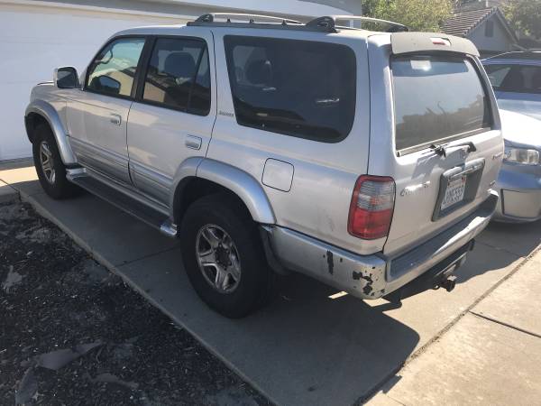 2000 Toyota 4Runner limited. Mechanic Special. for sale by owner