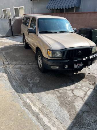2003 Toyota Tacoma Regular Cab 5-Speed Manual Clean Title Camper Shell for sale by owner