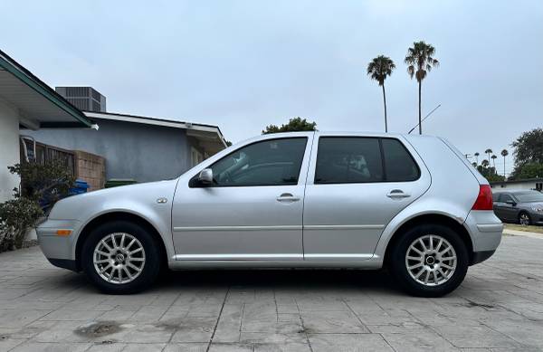2004 Silver VW Golf Hatchback. 109,500 miles for sale by owner