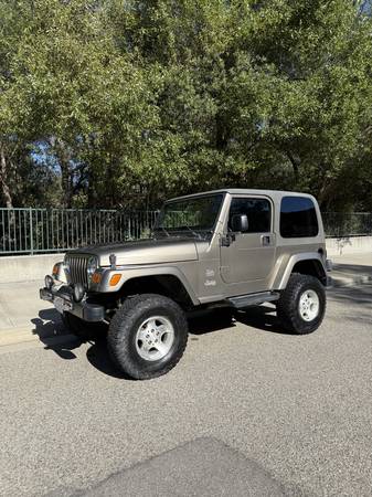 2003 Jeep Wrangler Sahara - low miles, clean title for sale by owner