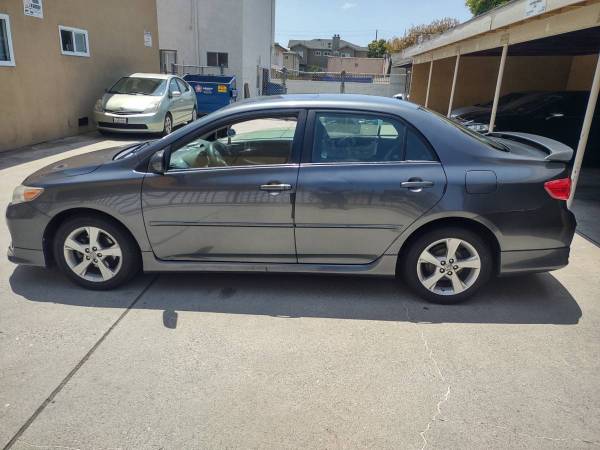 TOYOTA COROLLA TYPE S 2012 - 1ST OWNER (DOWNEY) for sale by owner