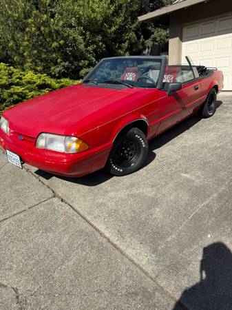 1993 Ford Mustang LX Convertible — 58K Original Miles 🔥 LOW-MILEAGE for sale by owner