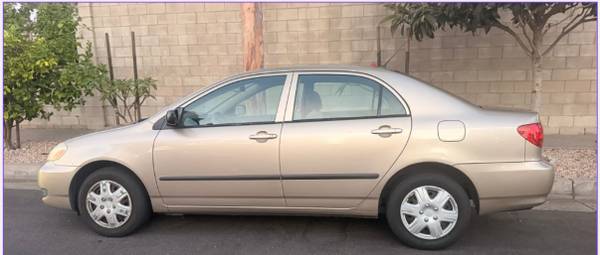 2005 Toyota Corolla 120,000 miles, automatic transmission, one owner for sale by owner