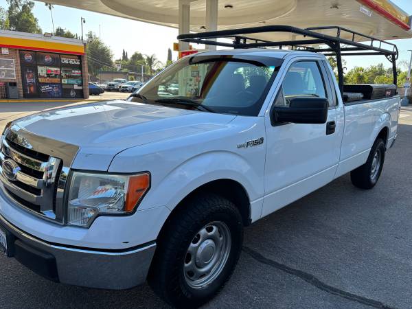 2014 Ford F150 Long 8 ft Bed Lumber Rack And 3 Tool Boxes Nice Clean Work Truck for sale by owner