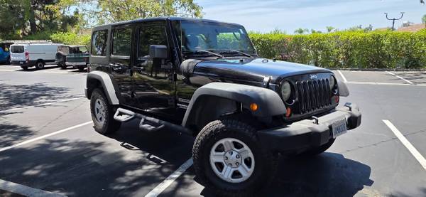 2013 Jeep Wrangler 4 Door Hard Top,  4X4, Clean CA Title for sale by owner