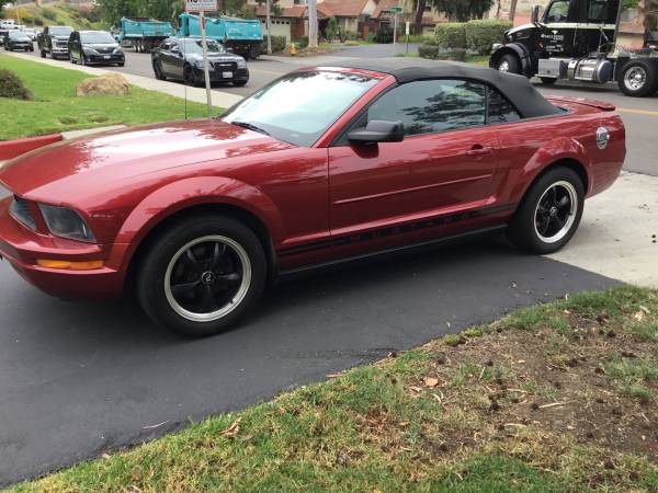 2007 Ford Mustang convertible,new parts,in great mechanical shape for sale by owner