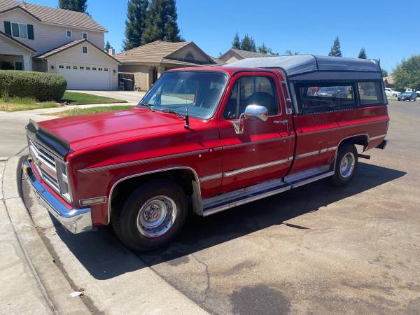 1987 Chevrolet Silverado 1500 all original with factory bucket seats for sale by owner